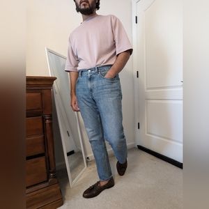 Pink oversized Uniqlo T